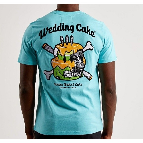 Wedding Cake Central Mills Inc Goonies Graphic Print Mint SS Men's T-Shirt NWT.. - Picture 3 of 3